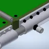 Redesign of the HUNCH ISS Galley Table Leaf Latch system #0